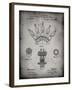 PP1031-Faded Grey Screw Clamp 1880  Patent Poster-Cole Borders-Framed Giclee Print