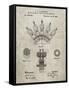 PP1031-Sandstone Screw Clamp 1880  Patent Poster-Cole Borders-Framed Stretched Canvas