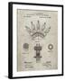 PP1031-Sandstone Screw Clamp 1880  Patent Poster-Cole Borders-Framed Giclee Print