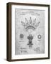 PP1031-Slate Screw Clamp 1880  Patent Poster-Cole Borders-Framed Giclee Print