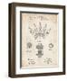 PP1031-Vintage Parchment Screw Clamp 1880  Patent Poster-Cole Borders-Framed Premium Giclee Print