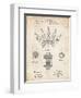 PP1031-Vintage Parchment Screw Clamp 1880  Patent Poster-Cole Borders-Framed Premium Giclee Print