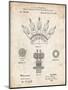 PP1031-Vintage Parchment Screw Clamp 1880  Patent Poster-Cole Borders-Mounted Premium Giclee Print