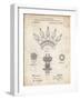 PP1031-Vintage Parchment Screw Clamp 1880  Patent Poster-Cole Borders-Framed Giclee Print