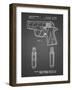 PP1034-Black Grid Sig Sauer P220 Pistol Patent Poster-Cole Borders-Framed Giclee Print