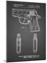 PP1034-Black Grid Sig Sauer P220 Pistol Patent Poster-Cole Borders-Mounted Giclee Print