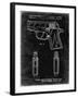 PP1034-Black Grunge Sig Sauer P220 Pistol Patent Poster-Cole Borders-Framed Giclee Print
