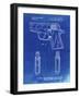 PP1034-Faded Blueprint Sig Sauer P220 Pistol Patent Poster-Cole Borders-Framed Giclee Print