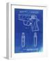 PP1034-Faded Blueprint Sig Sauer P220 Pistol Patent Poster-Cole Borders-Framed Giclee Print