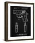 PP1034-Vintage Black Sig Sauer P220 Pistol Patent Poster-Cole Borders-Framed Giclee Print