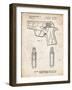 PP1034-Vintage Parchment Sig Sauer P220 Pistol Patent Poster-Cole Borders-Framed Giclee Print
