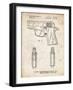 PP1034-Vintage Parchment Sig Sauer P220 Pistol Patent Poster-Cole Borders-Framed Giclee Print