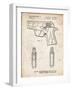 PP1034-Vintage Parchment Sig Sauer P220 Pistol Patent Poster-Cole Borders-Framed Giclee Print