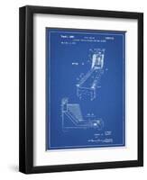 PP1036-Blueprint Skee Ball Patent Poster-Cole Borders-Framed Premium Giclee Print