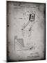 PP1036-Faded Grey Skee Ball Patent Poster-Cole Borders-Mounted Giclee Print