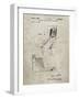 PP1036-Sandstone Skee Ball Patent Poster-Cole Borders-Framed Giclee Print