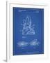 PP1037-Blueprint Ski Boots Patent Poster-Cole Borders-Framed Giclee Print
