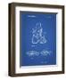 PP1037-Blueprint Ski Boots Patent Poster-Cole Borders-Framed Giclee Print