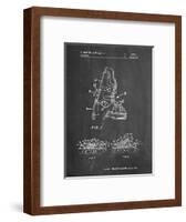 PP1037-Chalkboard Ski Boots Patent Poster-Cole Borders-Framed Giclee Print