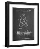 PP1037-Chalkboard Ski Boots Patent Poster-Cole Borders-Framed Giclee Print