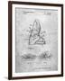 PP1037-Slate Ski Boots Patent Poster-Cole Borders-Framed Giclee Print