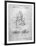 PP1037-Slate Ski Boots Patent Poster-Cole Borders-Framed Giclee Print