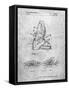 PP1037-Slate Ski Boots Patent Poster-Cole Borders-Framed Stretched Canvas