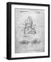 PP1037-Slate Ski Boots Patent Poster-Cole Borders-Framed Giclee Print