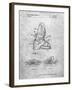 PP1037-Slate Ski Boots Patent Poster-Cole Borders-Framed Giclee Print