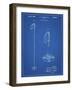 PP1038-Blueprint Ski Pole Patent Poster-Cole Borders-Framed Giclee Print