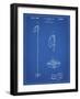 PP1038-Blueprint Ski Pole Patent Poster-Cole Borders-Framed Giclee Print