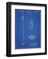 PP1038-Blueprint Ski Pole Patent Poster-Cole Borders-Framed Giclee Print