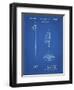 PP1038-Blueprint Ski Pole Patent Poster-Cole Borders-Framed Giclee Print