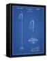 PP1038-Blueprint Ski Pole Patent Poster-Cole Borders-Framed Stretched Canvas