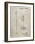 PP1038-Sandstone Ski Pole Patent Poster-Cole Borders-Framed Giclee Print