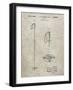 PP1038-Sandstone Ski Pole Patent Poster-Cole Borders-Framed Giclee Print