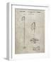 PP1038-Sandstone Ski Pole Patent Poster-Cole Borders-Framed Giclee Print