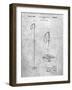 PP1038-Slate Ski Pole Patent Poster-Cole Borders-Framed Giclee Print