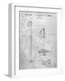 PP1038-Slate Ski Pole Patent Poster-Cole Borders-Framed Giclee Print