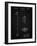 PP1038-Vintage Black Ski Pole Patent Poster-Cole Borders-Framed Giclee Print