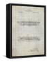 PP1040-Antique Grid Parchment Slide Rule Patent Poster-Cole Borders-Framed Stretched Canvas