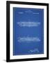 PP1040-Blueprint Slide Rule Patent Poster-Cole Borders-Framed Giclee Print