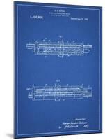 PP1040-Blueprint Slide Rule Patent Poster-Cole Borders-Mounted Giclee Print