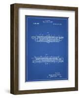 PP1040-Blueprint Slide Rule Patent Poster-Cole Borders-Framed Giclee Print