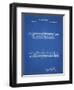 PP1040-Blueprint Slide Rule Patent Poster-Cole Borders-Framed Giclee Print