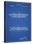 PP1040-Blueprint Slide Rule Patent Poster-Cole Borders-Stretched Canvas