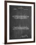PP1040-Chalkboard Slide Rule Patent Poster-Cole Borders-Framed Giclee Print