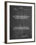 PP1040-Chalkboard Slide Rule Patent Poster-Cole Borders-Framed Giclee Print