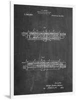 PP1040-Chalkboard Slide Rule Patent Poster-Cole Borders-Framed Premium Giclee Print