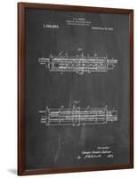 PP1040-Chalkboard Slide Rule Patent Poster-Cole Borders-Framed Premium Giclee Print